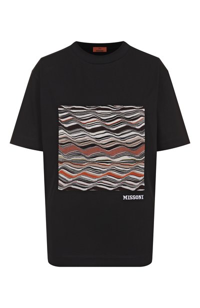 Женская хлопковая футболка MISSONI, арт. DS25WL06/BJ00PJ