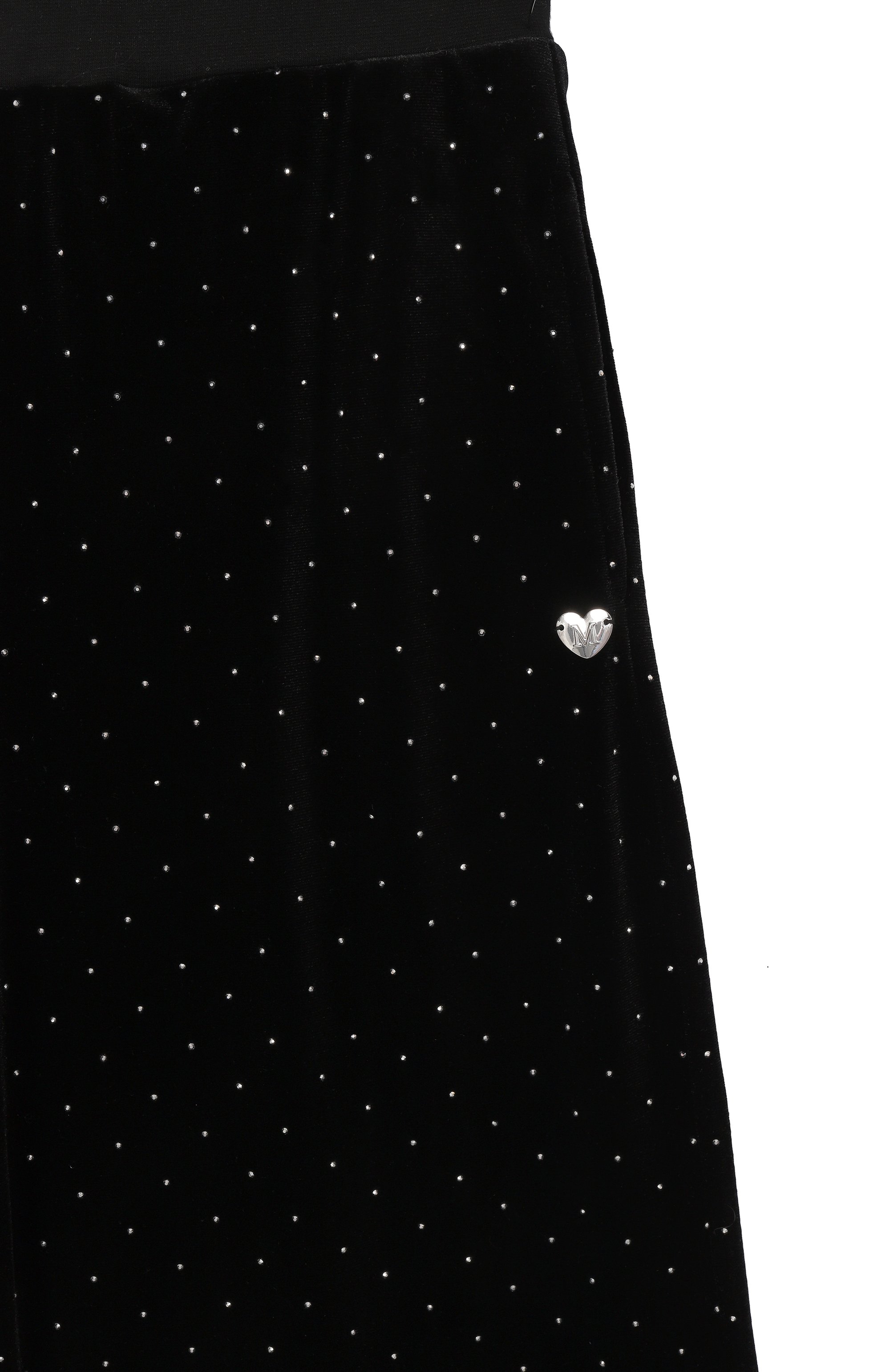 Бархатные брюки MONNALISA, арт. 71F403, фото 3