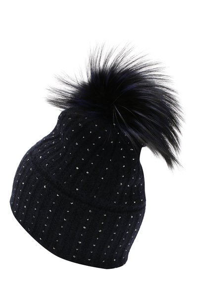 Кашемировая шапка WILLIAM SHARP, арт. A109-2/SILVER F0X DYED, фото 2