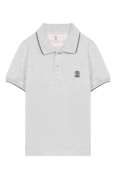 Хлопковое поло BRUNELLO CUCINELLI, арт. BE854T315B