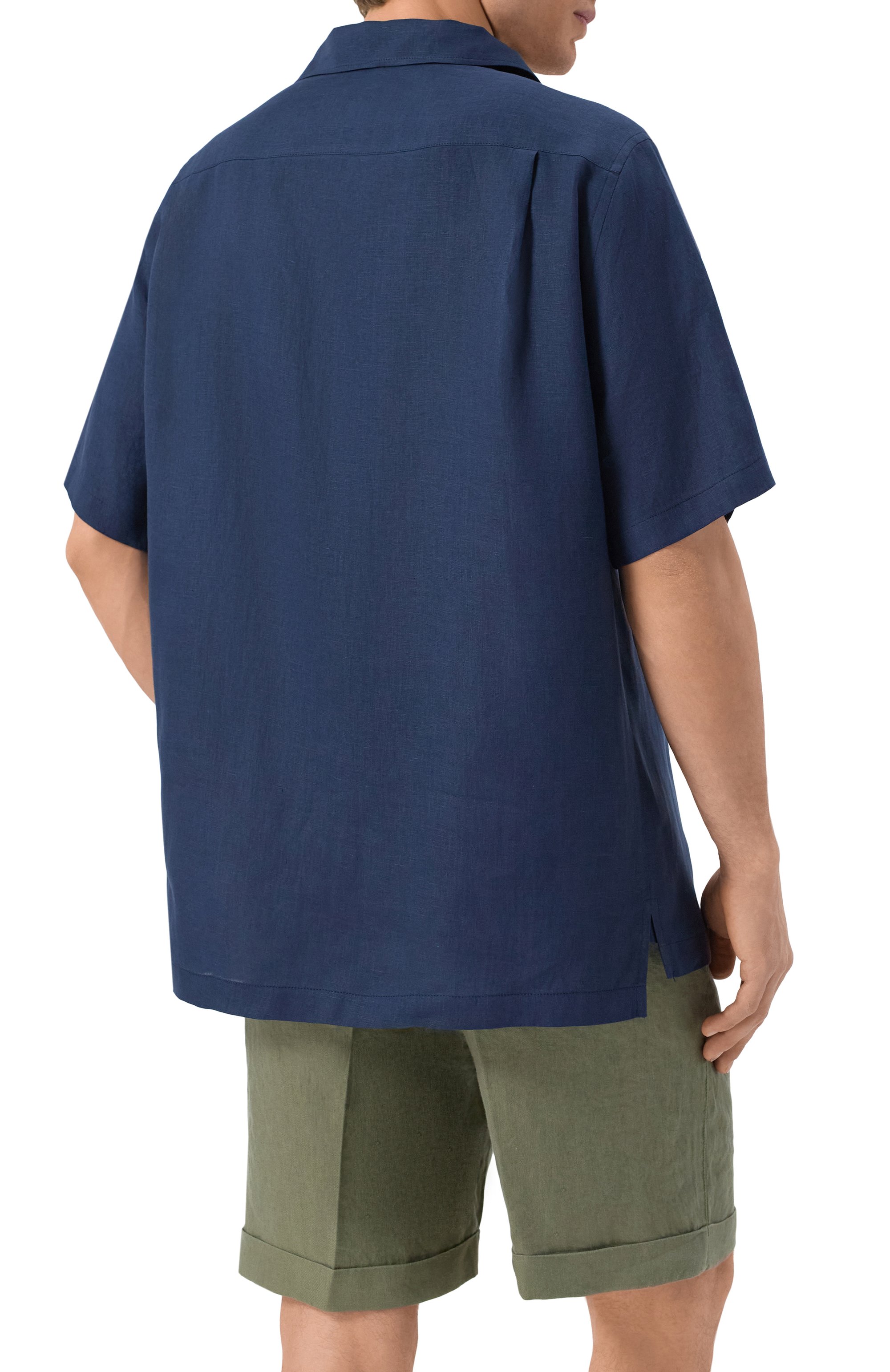 Льняная рубашка DOLCE & GABBANA, арт. G5JH9Z/FU4LG, фото 4