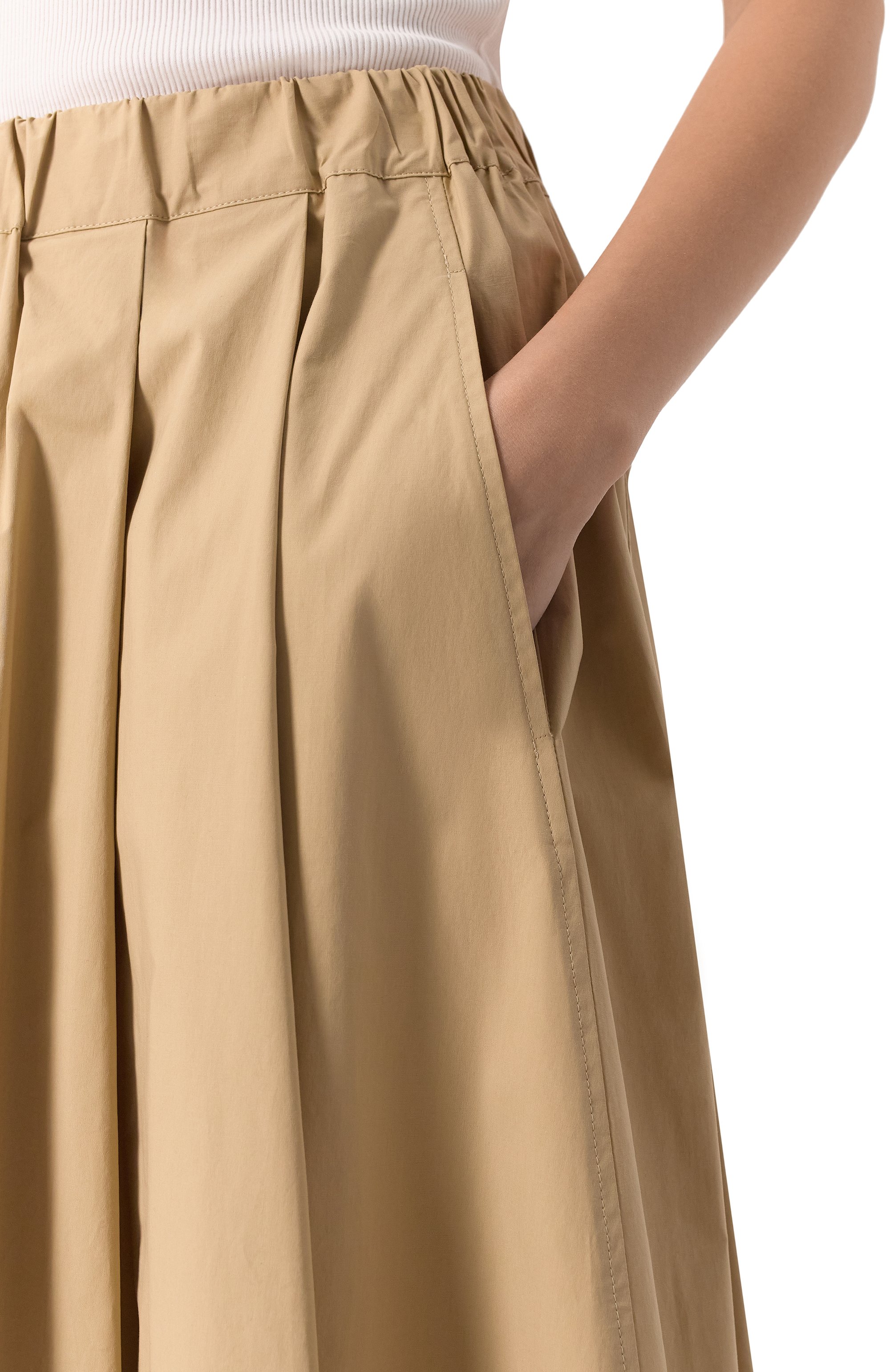 Хлопковая юбка ANTONELLI FIRENZE, арт. N9648/135B, фото 5