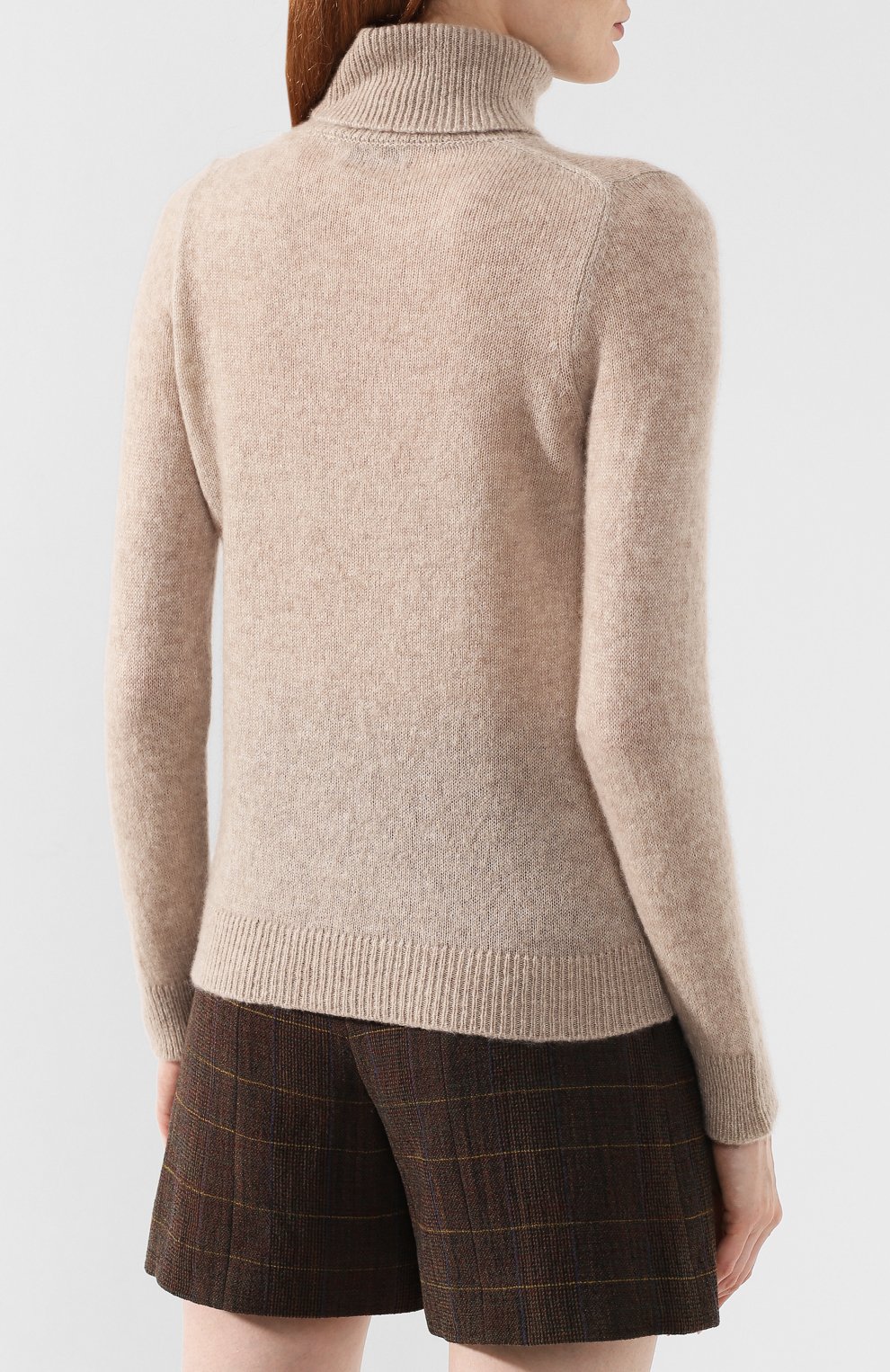 Водолазка из смеси кашемира и шелка IL BORGO CASHMERE, арт. 54-1235G0, фото 4