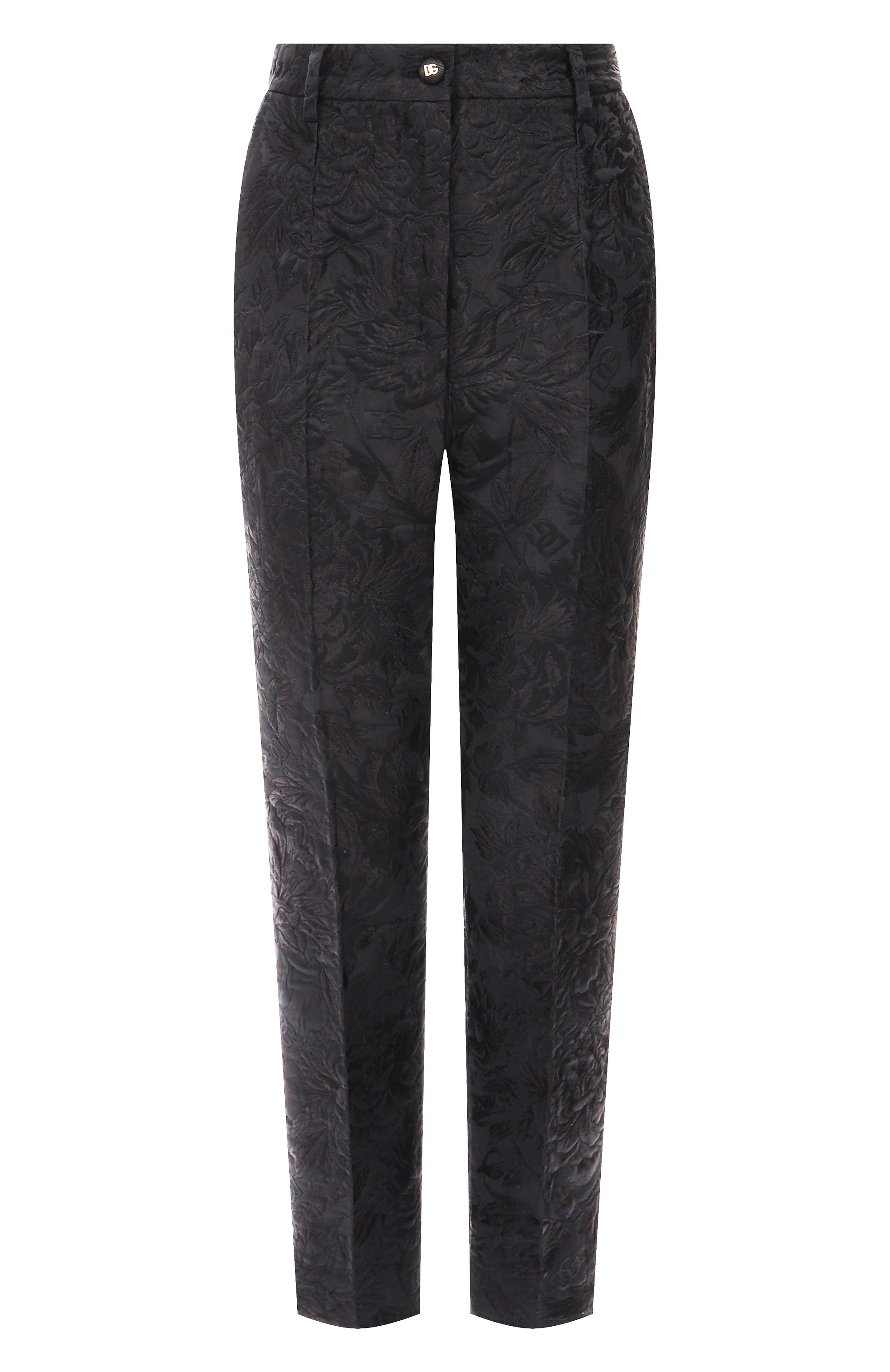 Брюки из хлопка и шелка DOLCE & GABBANA, арт. FTAM2T/HJMQ0, фото 1