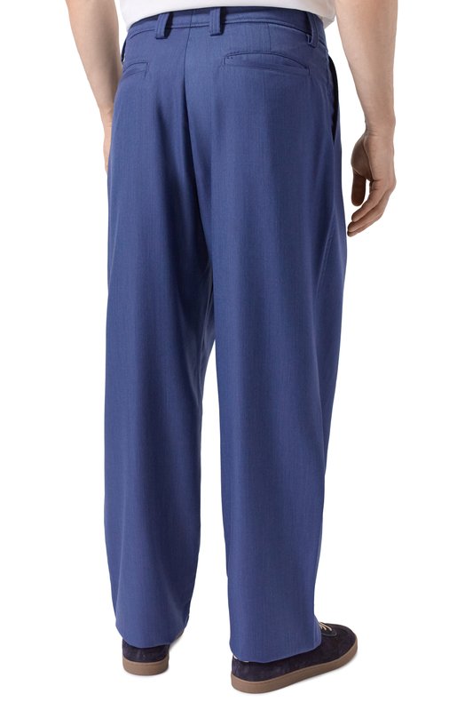 Кашемировые брюки MVST M25.1PM.T004-59/2453/54/1 822 Синий  M25.1PM.T004-59/2453/54/1 822 Фото 4