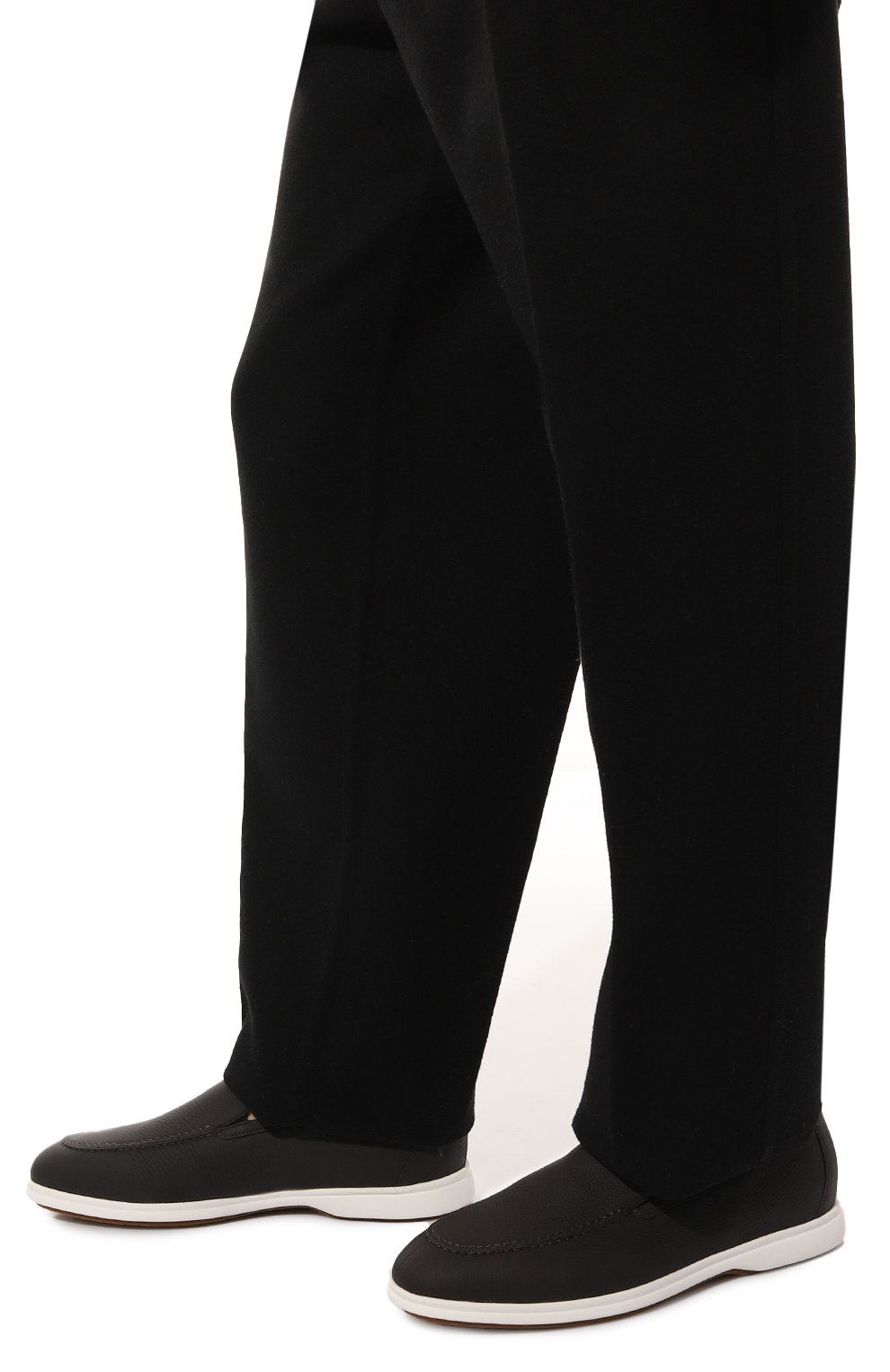 Кожаные лоферы ZILLI темно-коричневого цвета по цене 113000 руб., арт. H0063AM1948VRUL01, фото 3 Кожаные лоферы ZILLI, арт. H0063AM1948VRUL01, фото 3