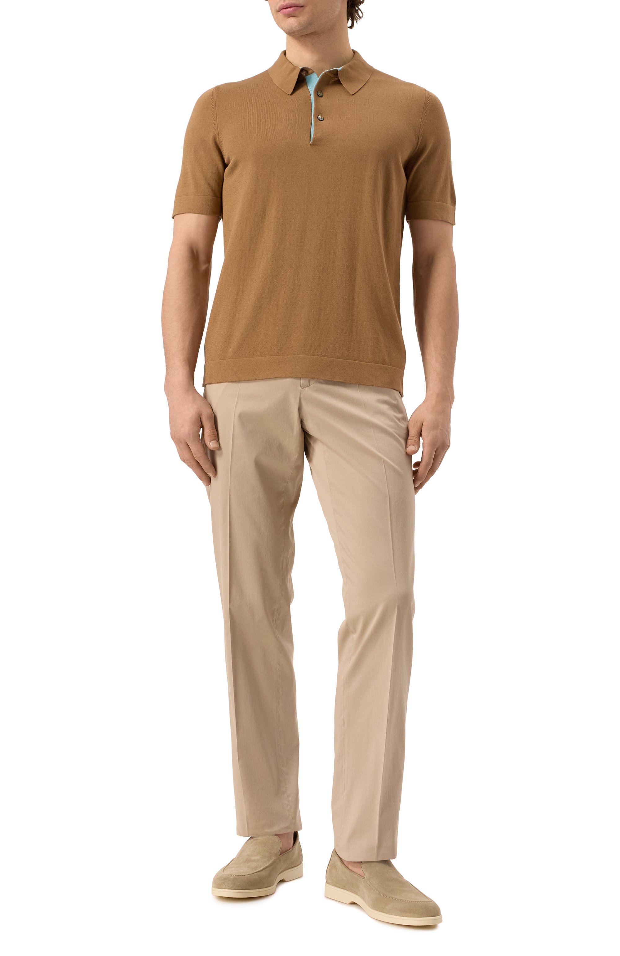 Хлопковое поло GRAN SASSO, арт. 57149/20669, фото 2