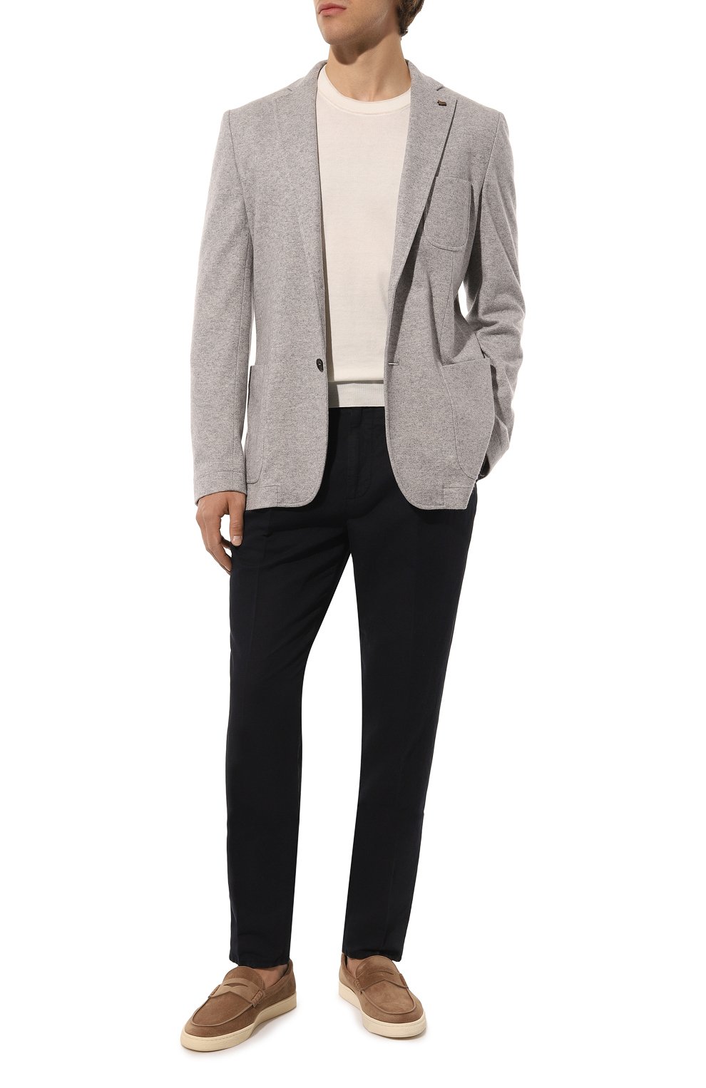 Замшевые слипоны BRUNELLO CUCINELLI, арт. MZUSILN285, фото 2