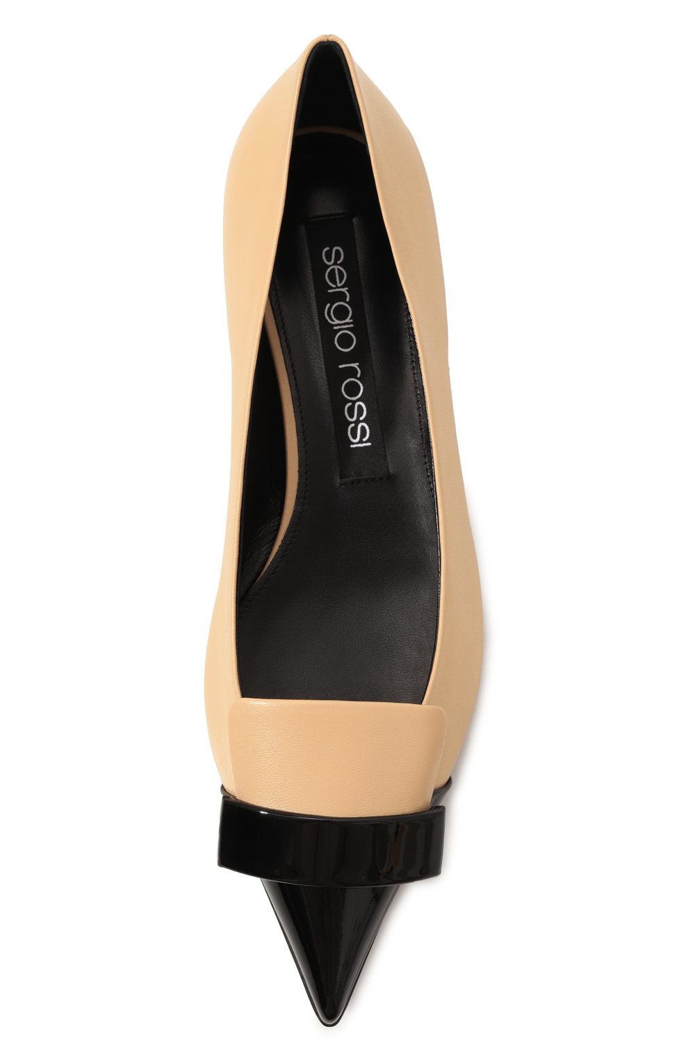 Кожаные балетки SERGIO ROSSI, арт. B07630/MFN595, фото 6