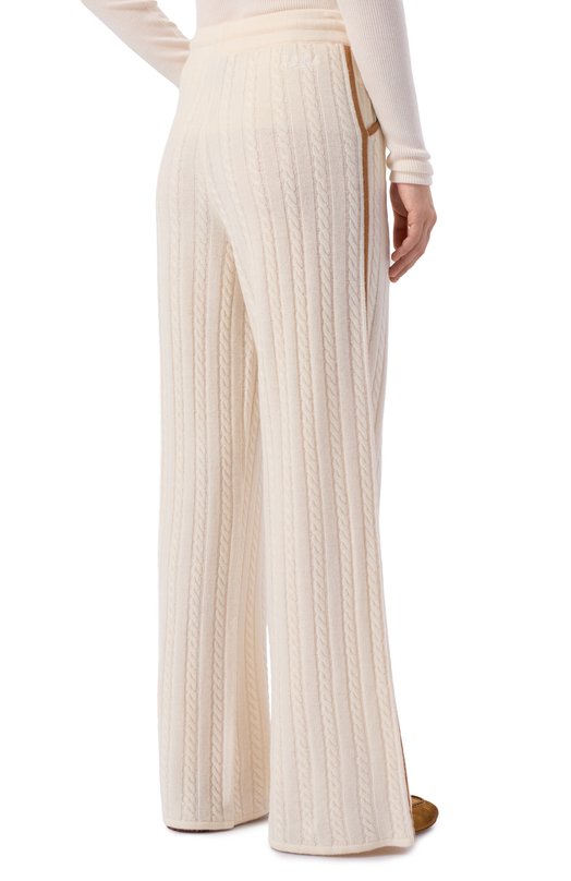 Шерстяные брюки MC2 Saint Barth DIN0001-00040I/DINARD Кремовый  DIN0001-00040I/DINARD Фото 4