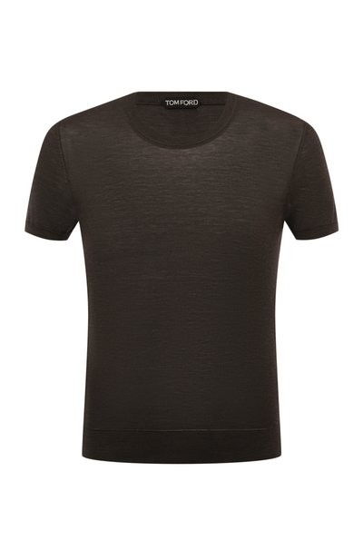 Мужской джемпер из шелка и хлопка TOM FORD, арт. YMS002/KCS001