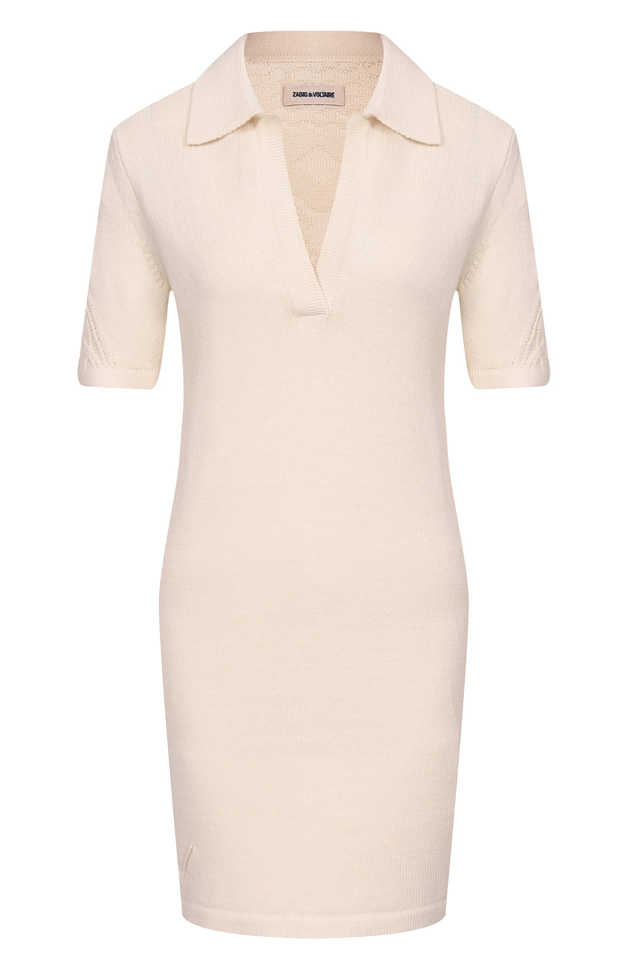 Платье из хлопка и шерсти ZADIG AND VOLTAIRE, арт. KWDR01234, фото 1