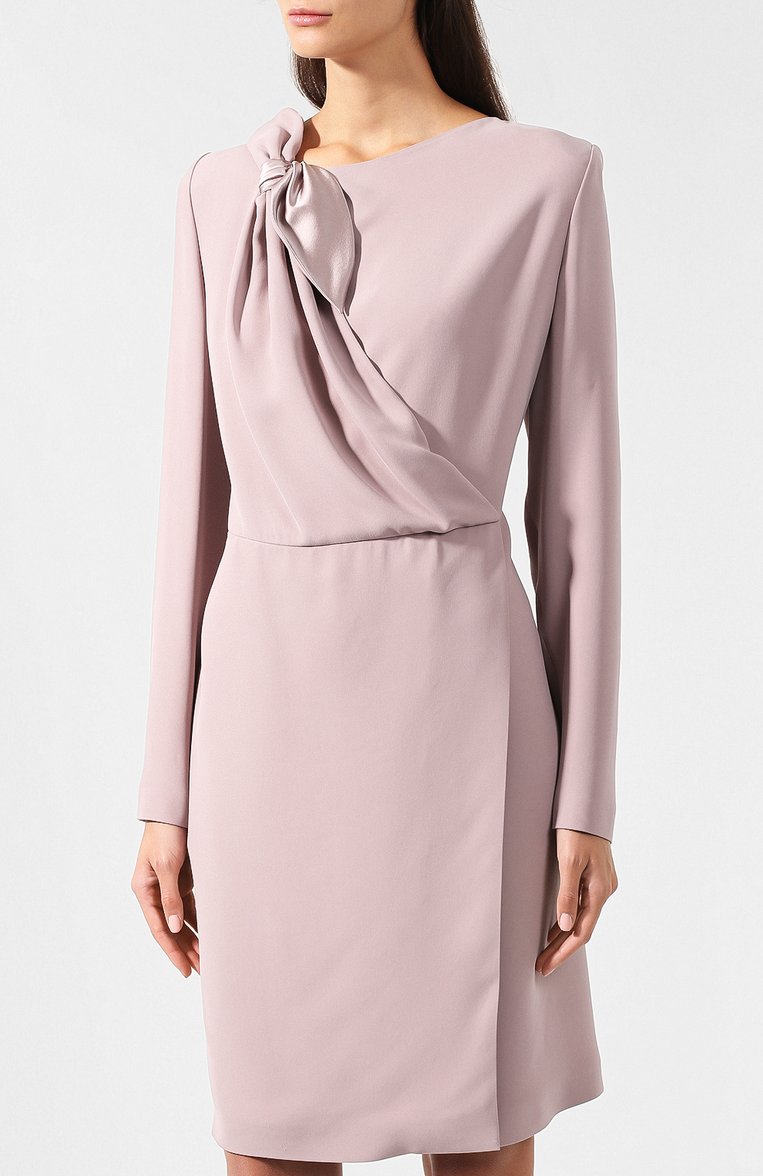 Платье из смеси вискозы и шелка GIORGIO ARMANI, арт. 8WHVA005/T008A, фото 1