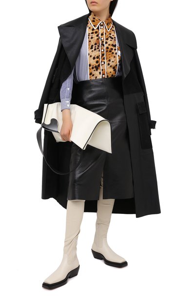 Хлопковая рубашка BURBERRY, арт. 8036133, фото 2
