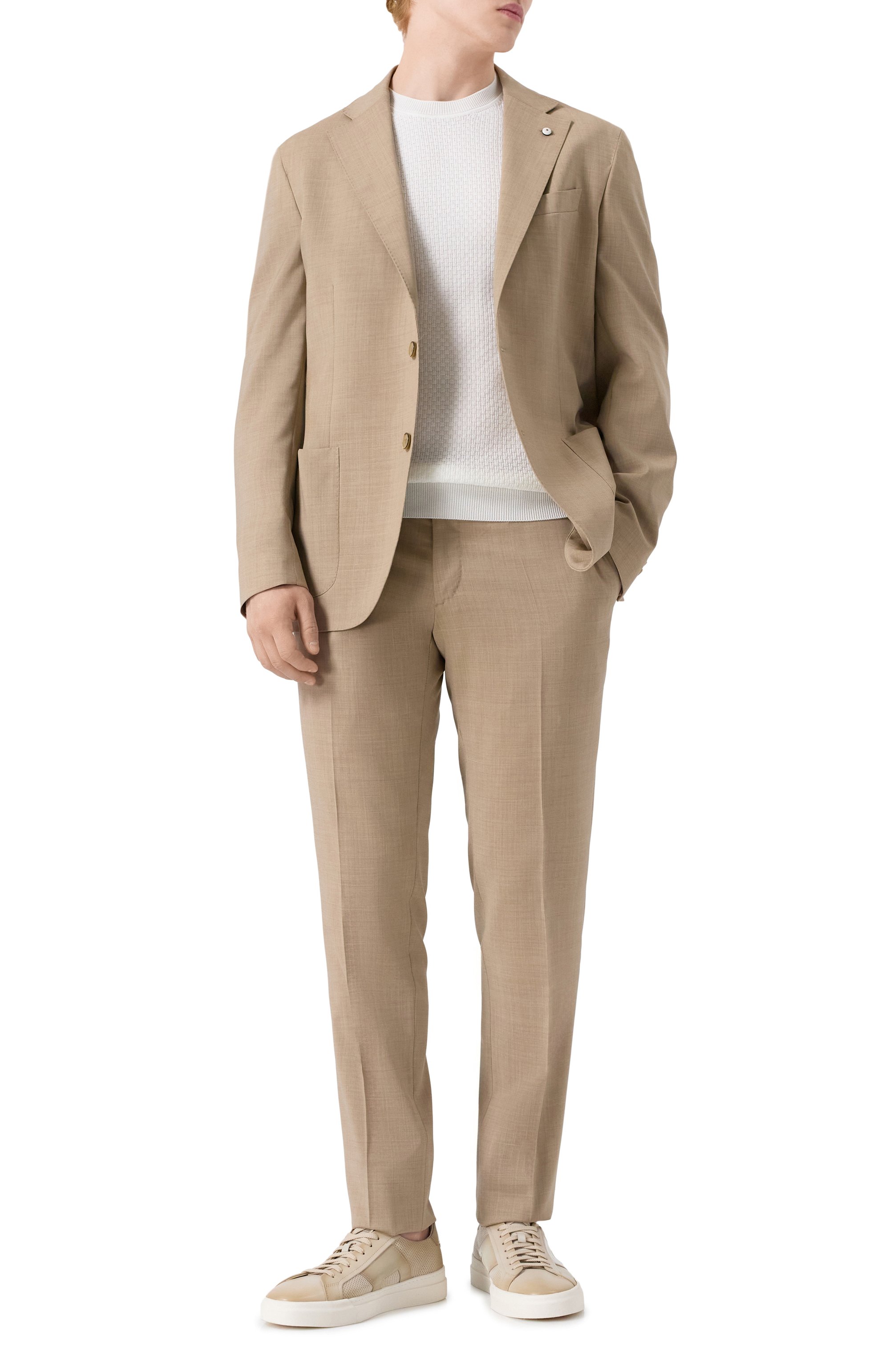 Кожаные кеды double buckle SANTONI, арт. MBGG22068PNNTFG0, фото 2