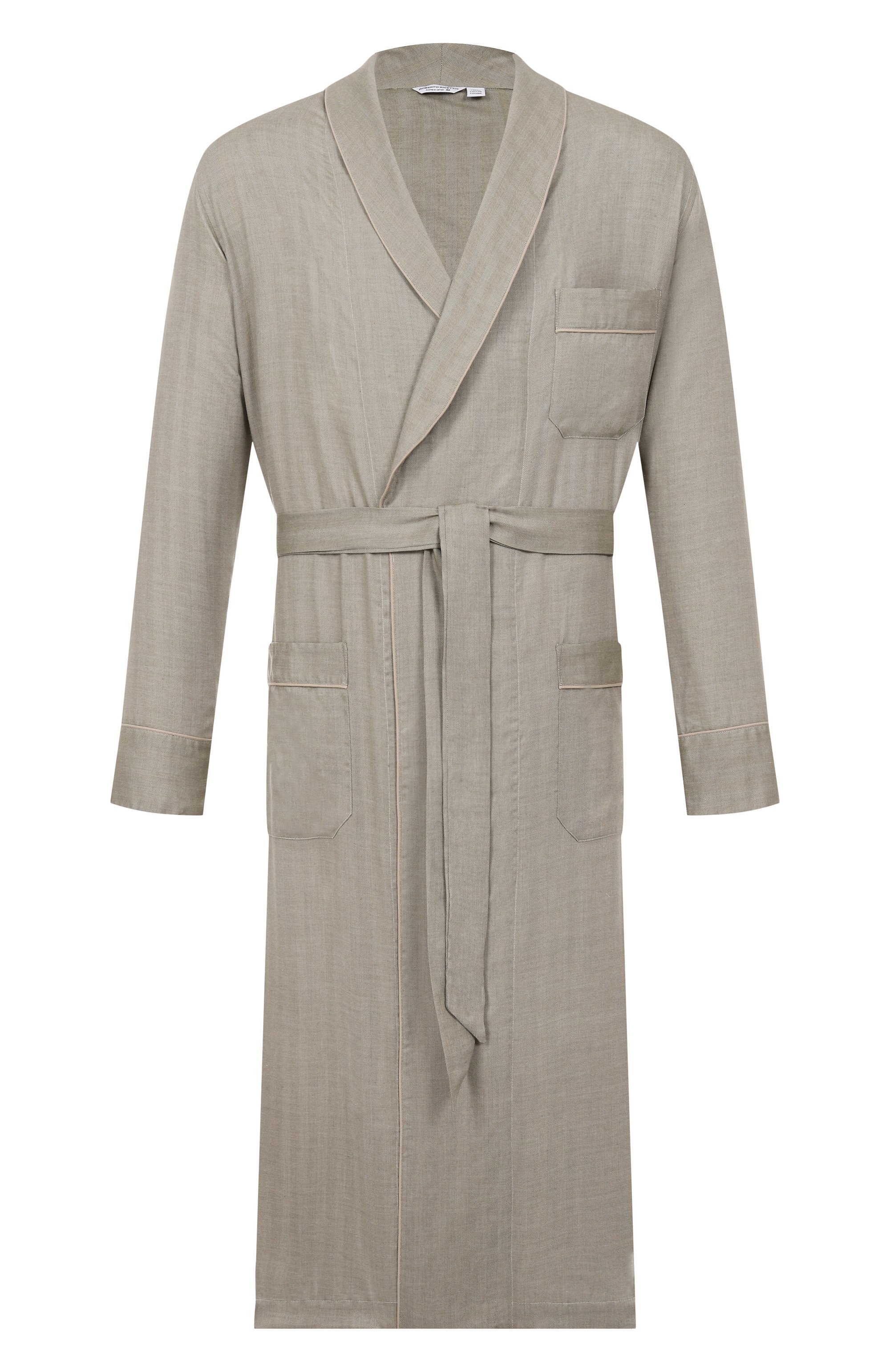 Хлопковый халат ROBERTO RICETTI, арт. VESTAGLIA R0BE LUNGA/0R035315, фото 1