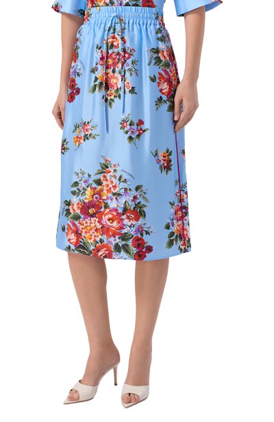 Атласная юбка DOLCE & GABBANA, арт. F4DCGT/IS11I, фото 3