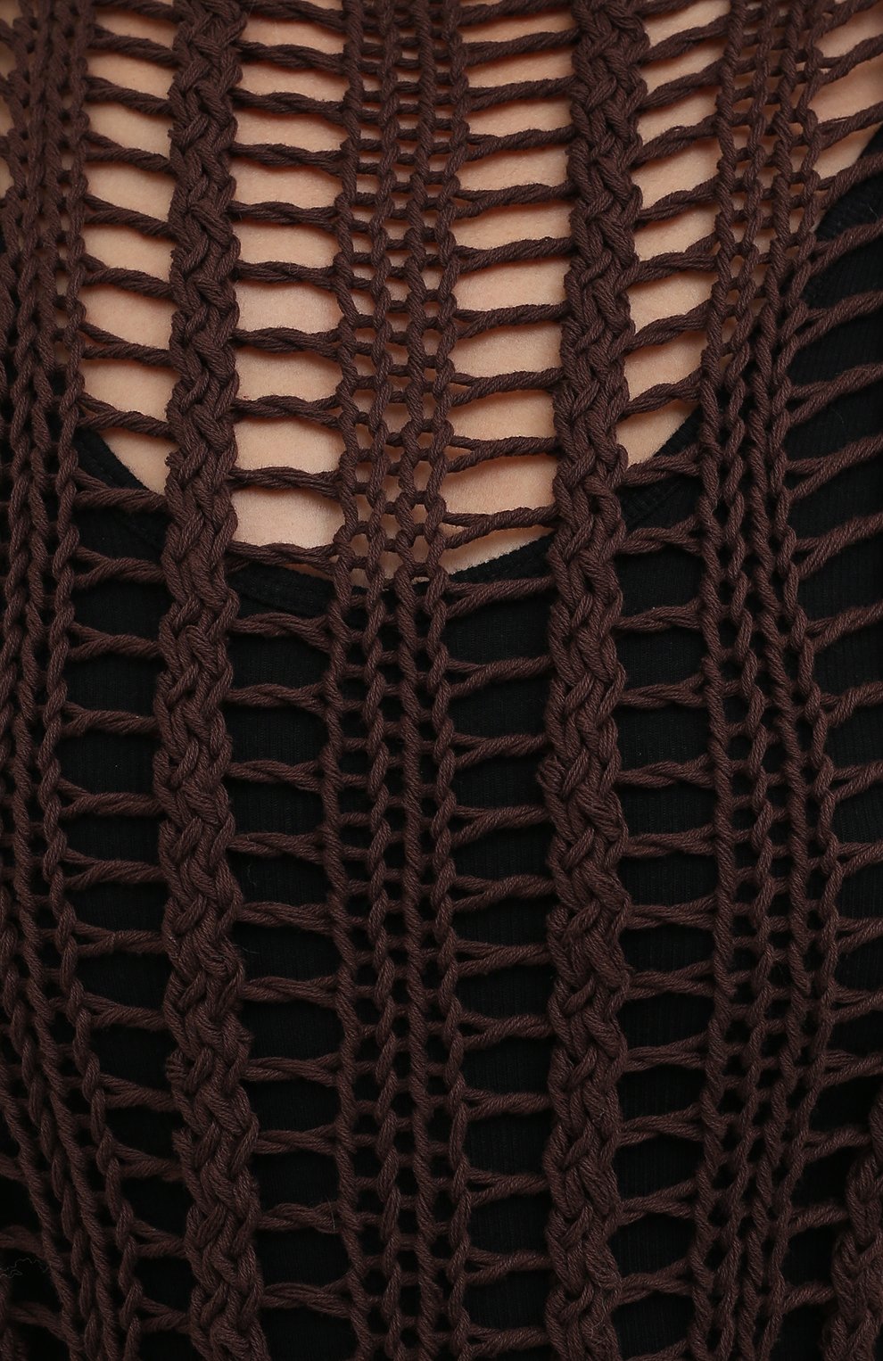 Хлопковый пуловер THE ATTICO, арт. 213WCK22/C041, фото 5