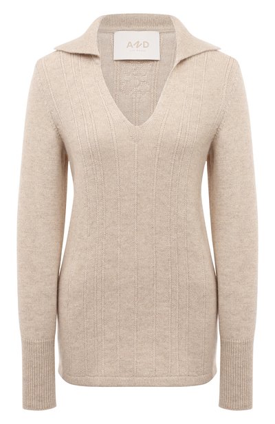 Кашемировый пуловер AND THE BRAND, арт. W24-JM027-1001-102, фото 1