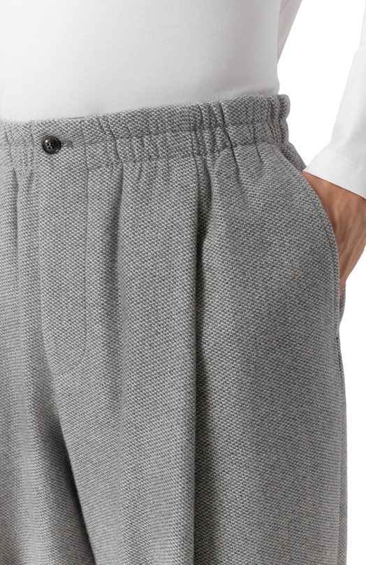 Кашемировые брюки Giorgio Armani GM002253/TE17853 Серый  GM002253/TE17853 Фото 5