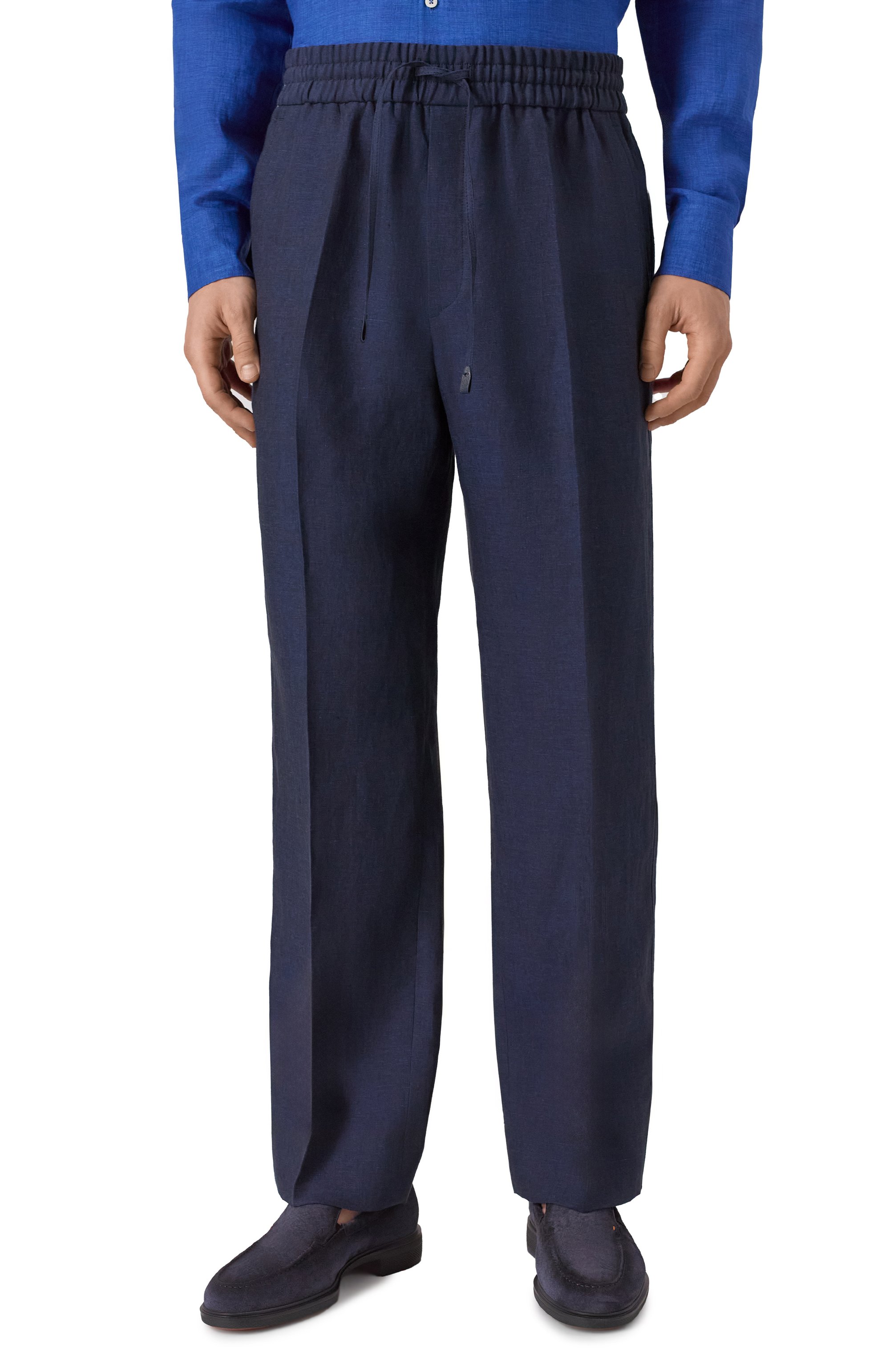 Льняные брюки BRIONI, арт. RP2Z0L-PB114, фото 3