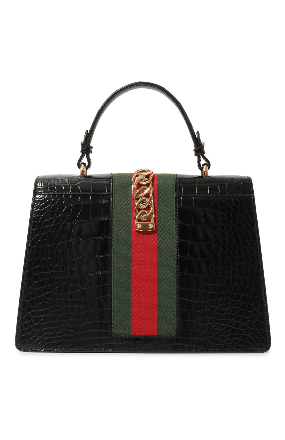 Сумка sylvie GUCCI черного цвета по цене 2721600 руб., арт. 431665 EV4CG, фото 6 Сумка sylvie GUCCI, арт. 431665 EV4CG, фото 6