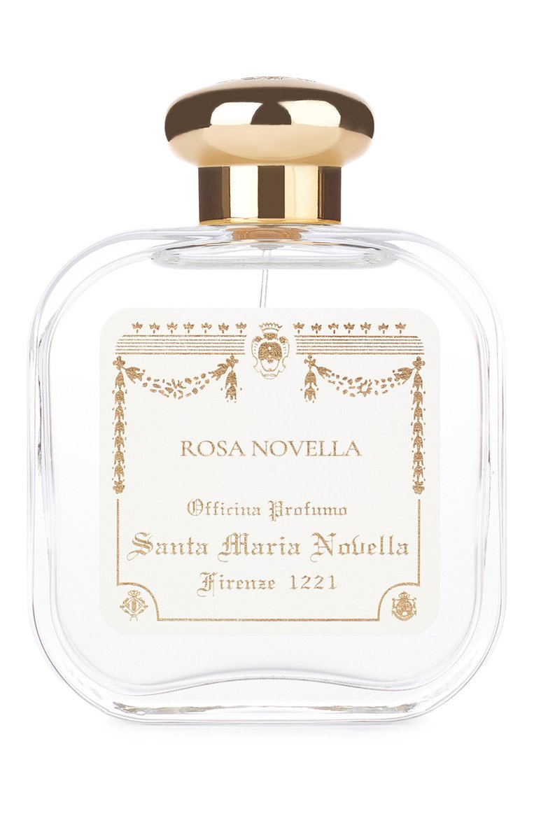 Одеколон rosa novella (100ml) SANTA MARIA NOVELLA бесцветного цвета, арт. SMN3119901 | Фото 1 (Региональные ограничения белый список (Axapta Mercury): Не проставлено; Нос: Не проставлено; Тип продукта - парфюмерия: Одеколон; Тип аромата: Цветочный; Ограничения доставки: flammable)