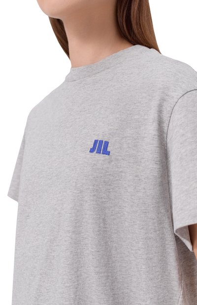 Хлопковая футболка JIL SANDER, арт. J02GC0163/J45048, фото 5