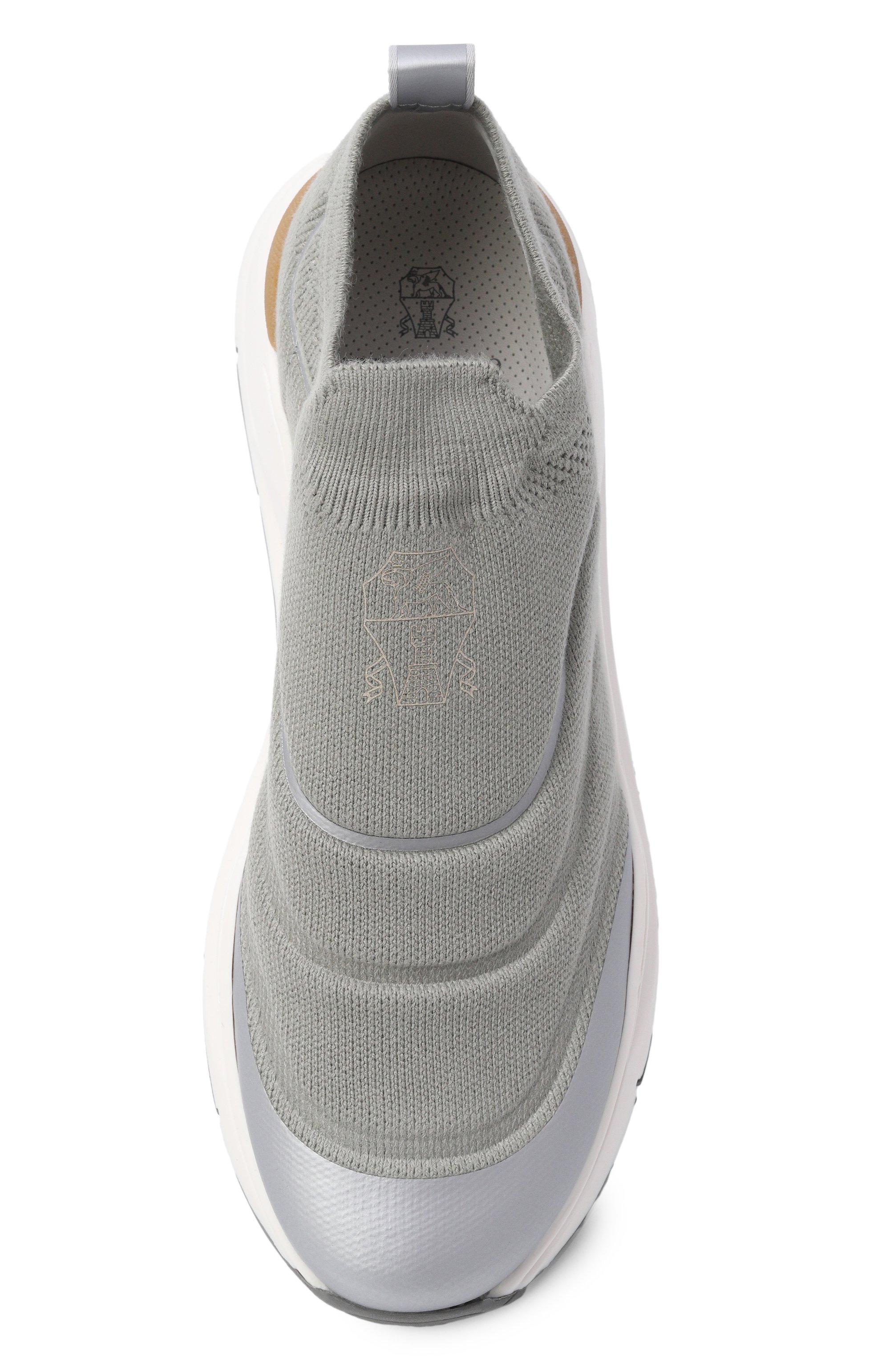 Текстильные кроссовки BRUNELLO CUCINELLI, арт. BUAUF10167, фото 4