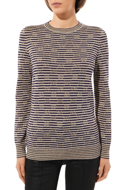 Пуловер из шерсти и вискозы GUCCI, арт. 650385 XKBOP, фото 3