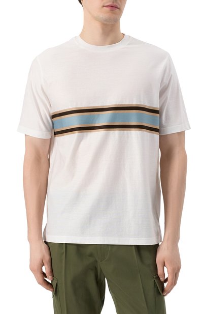 Хлопковая футболка CANALI, арт. T0876/MJ02252, фото 3