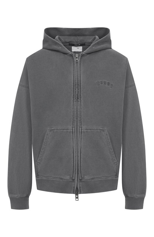 Хлопковая толстовка Ksubi MFA25FL006 Серый MFA25FL006