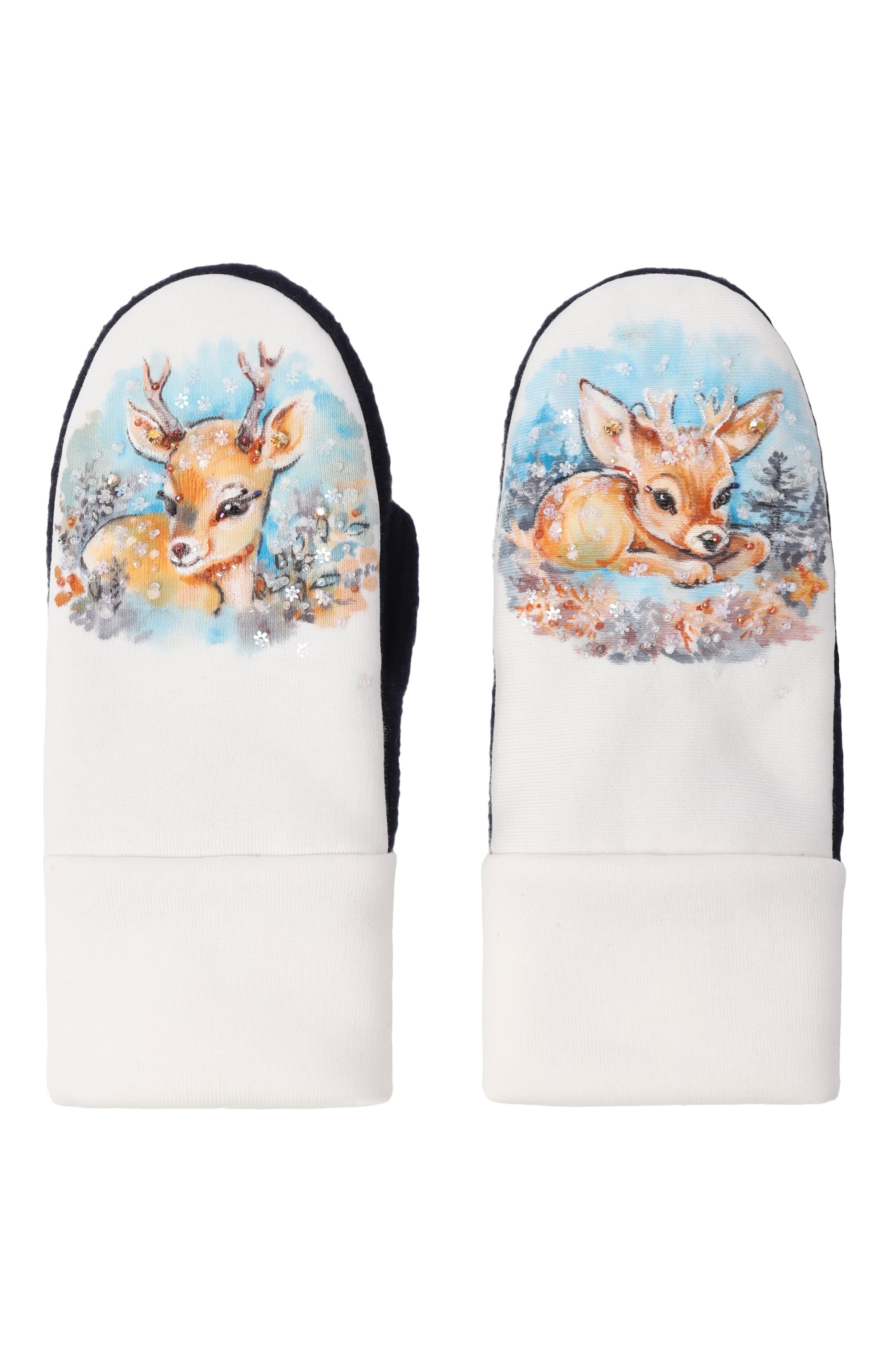 Варежки олени CAROLON, арт. АК-24-ВРЖ-001-1, фото 3