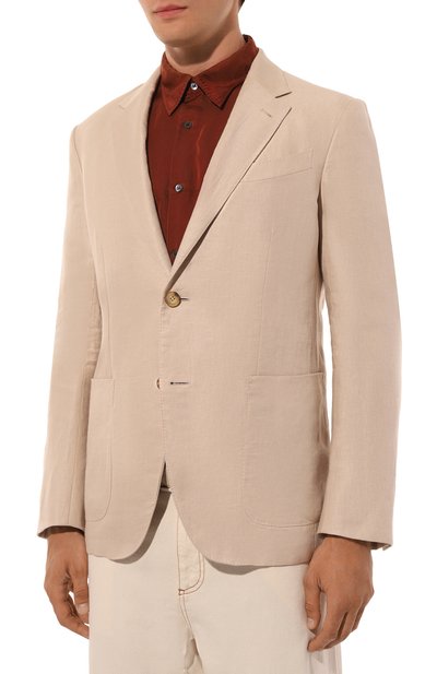 Шерстяной пиджак ZEGNA, арт. 573004A5/10FP207, фото 4