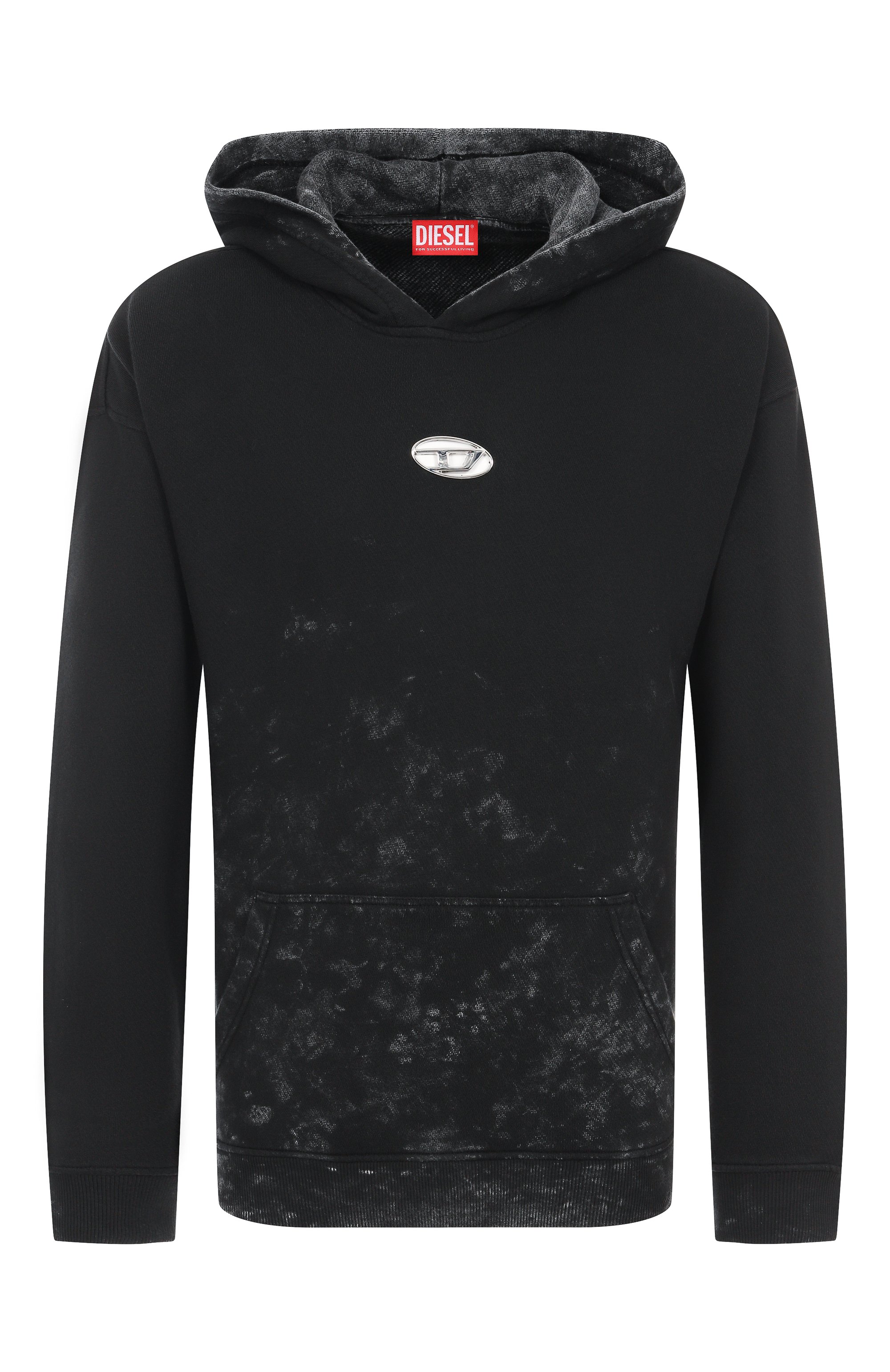 Хлопковое худи DIESEL, арт. A19416/0IPAC, фото 1