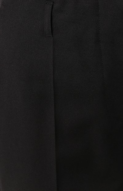 Брюки из смеси хлопка и шерсти DRIES VAN NOTEN черного цвета по цене 29700 руб., арт. 191-10913-7286, фото 5 Брюки из смеси хлопка и шерсти DRIES VAN NOTEN, арт. 191-10913-7286, фото 5