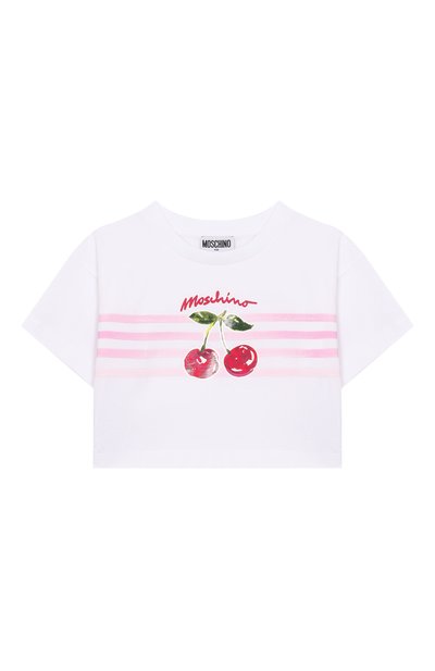 Хлопковая футболка MOSCHINO, арт. HDM06Y/LAA02