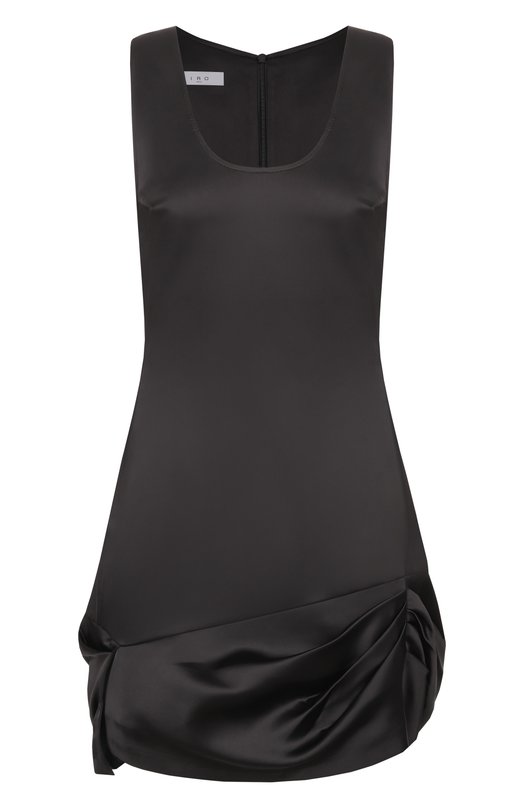 Атласное платье Iro WP33TYLIANA Чёрный WP33TYLIANA