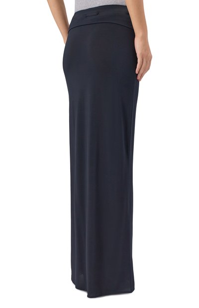 Юбка из вискозы JEAN PAUL GAULTIER темно-синего цвета по цене 82700 руб., арт. 25/04-W-SK022/J025, фото 4 Юбка из вискозы JEAN PAUL GAULTIER, арт. 25/04-W-SK022/J025, фото 4