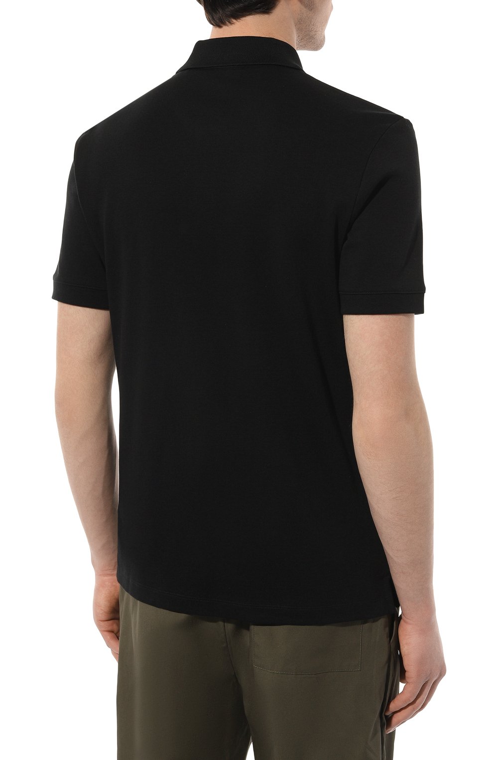 Хлопковое поло HUGO, арт. 50511721, фото 4