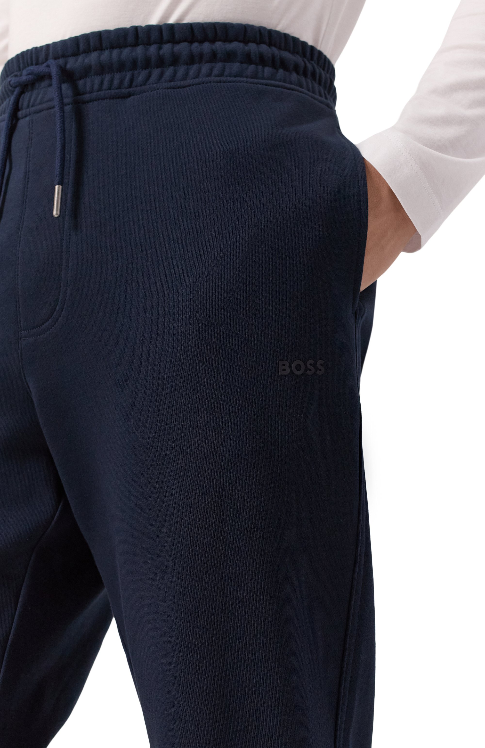 Хлопковые джоггеры BOSS ORANGE, арт. 50533392, фото 5