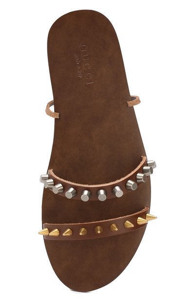 Кожаные сандалии GUCCI, арт. 563515/07M00, фото 5