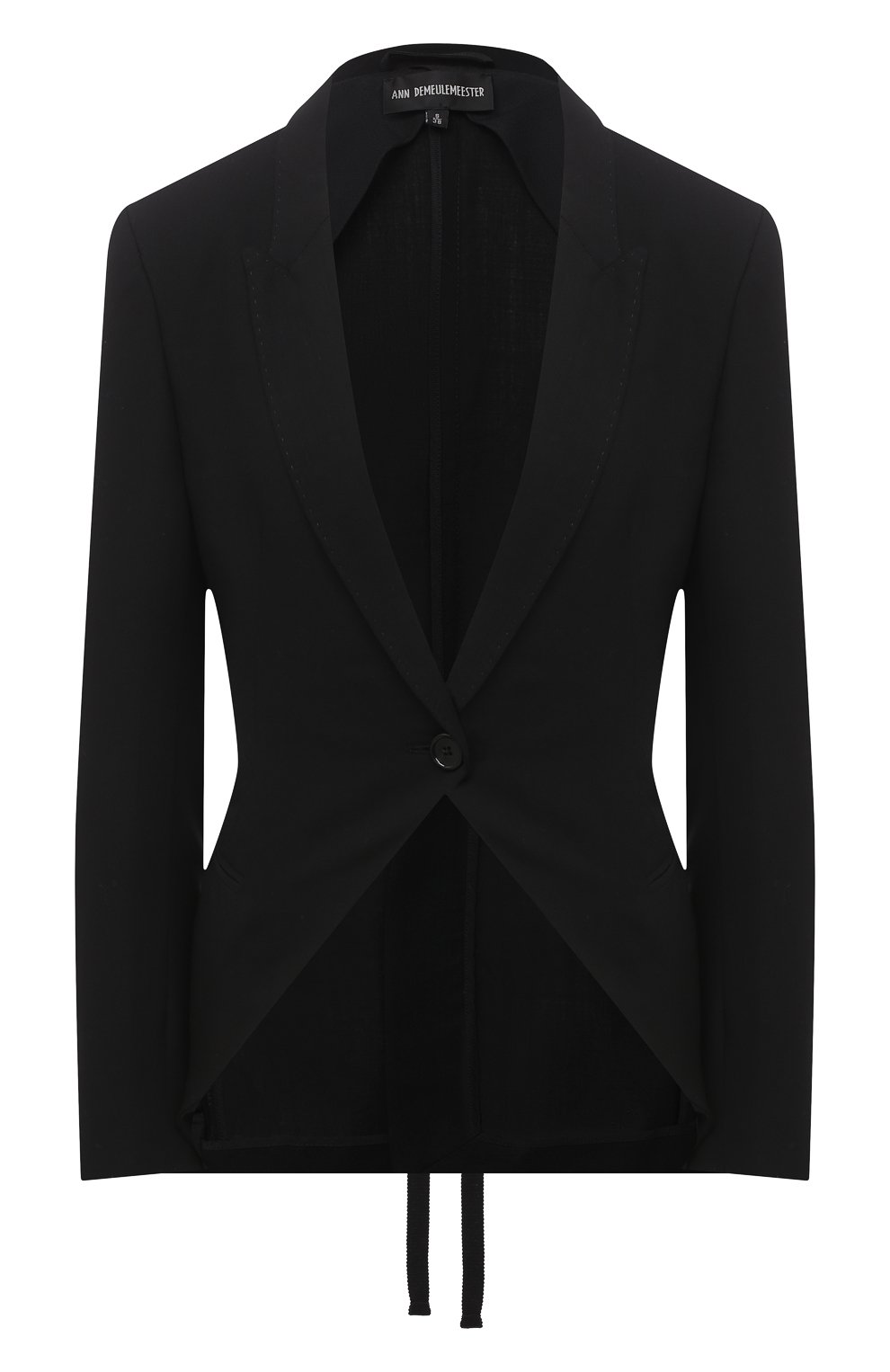 Шерстяной жакет ANN DEMEULEMEESTER, арт. 2002-1012-P-170-099, фото 1