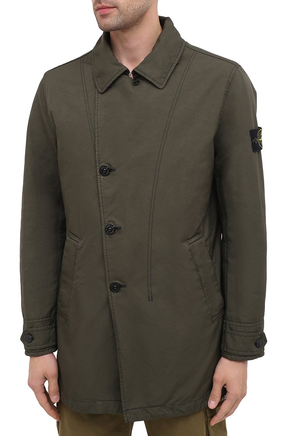 Утепленный плащ STONE ISLAND, арт. 731542149, фото 3