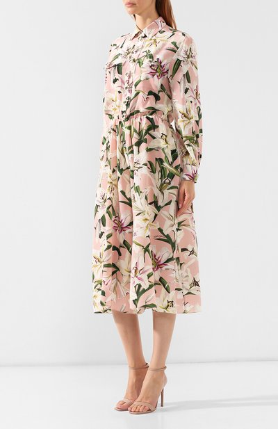 Шелковый комбинезон DOLCE & GABBANA, арт. F6E3ZZ/HS15F, фото 3