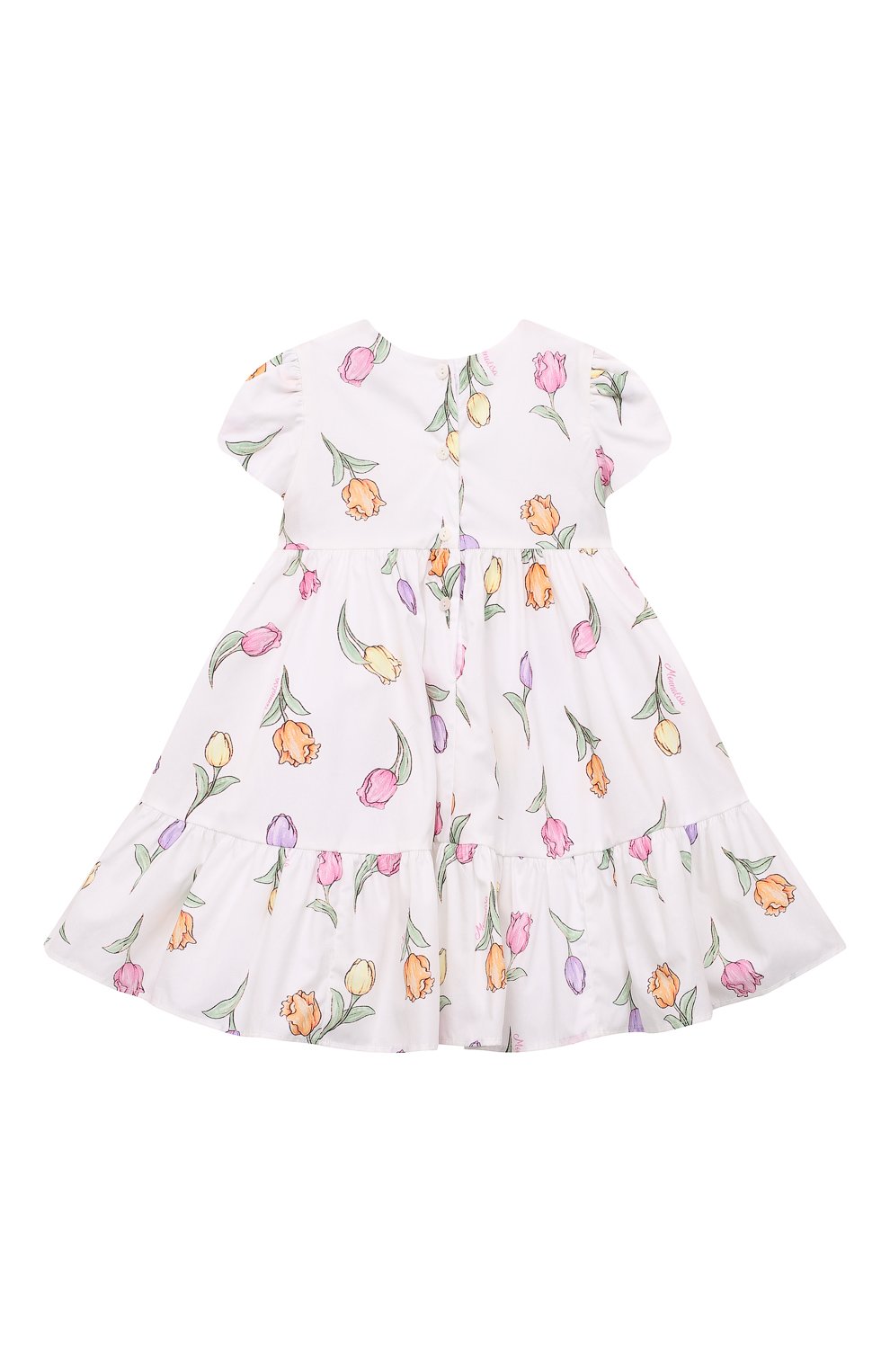 Хлопковое платье MONNALISA, арт. 31A902, фото 2