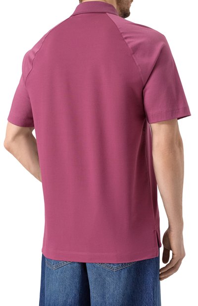 Хлопковое поло BOSS, арт. 50531949, фото 4