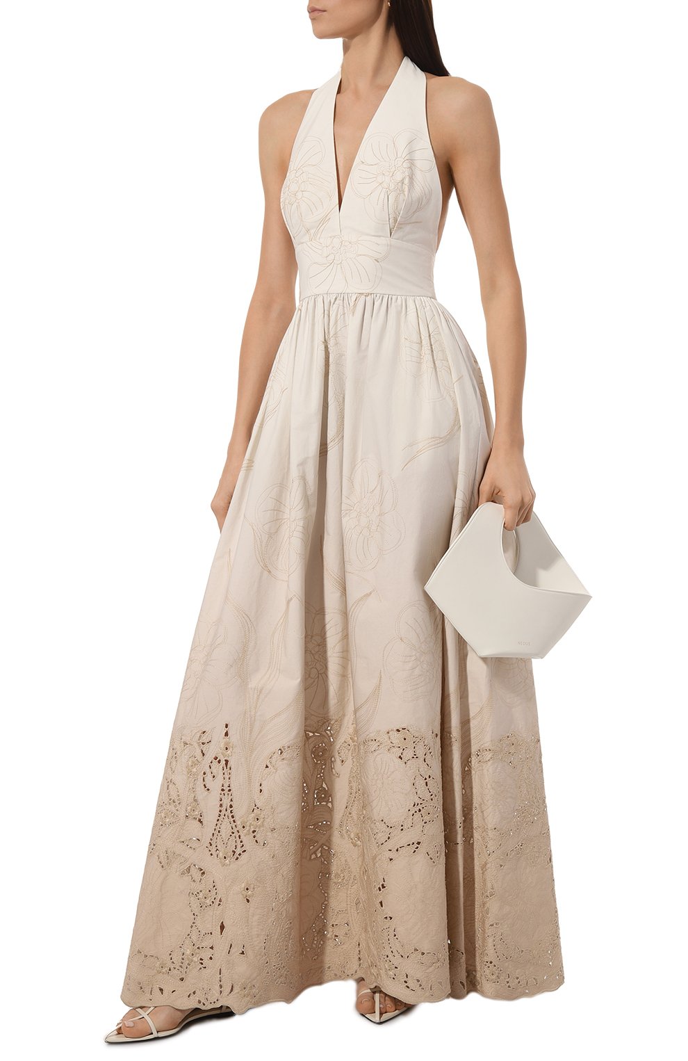 Хлопковое платье ELIE SAAB, арт. D0015, фото 2