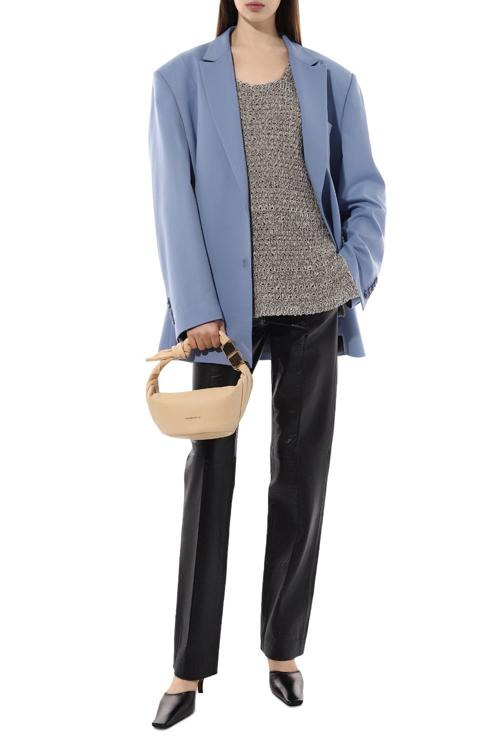 Сумка domino hobo mini BORBONESE, арт. 924027, фото 7