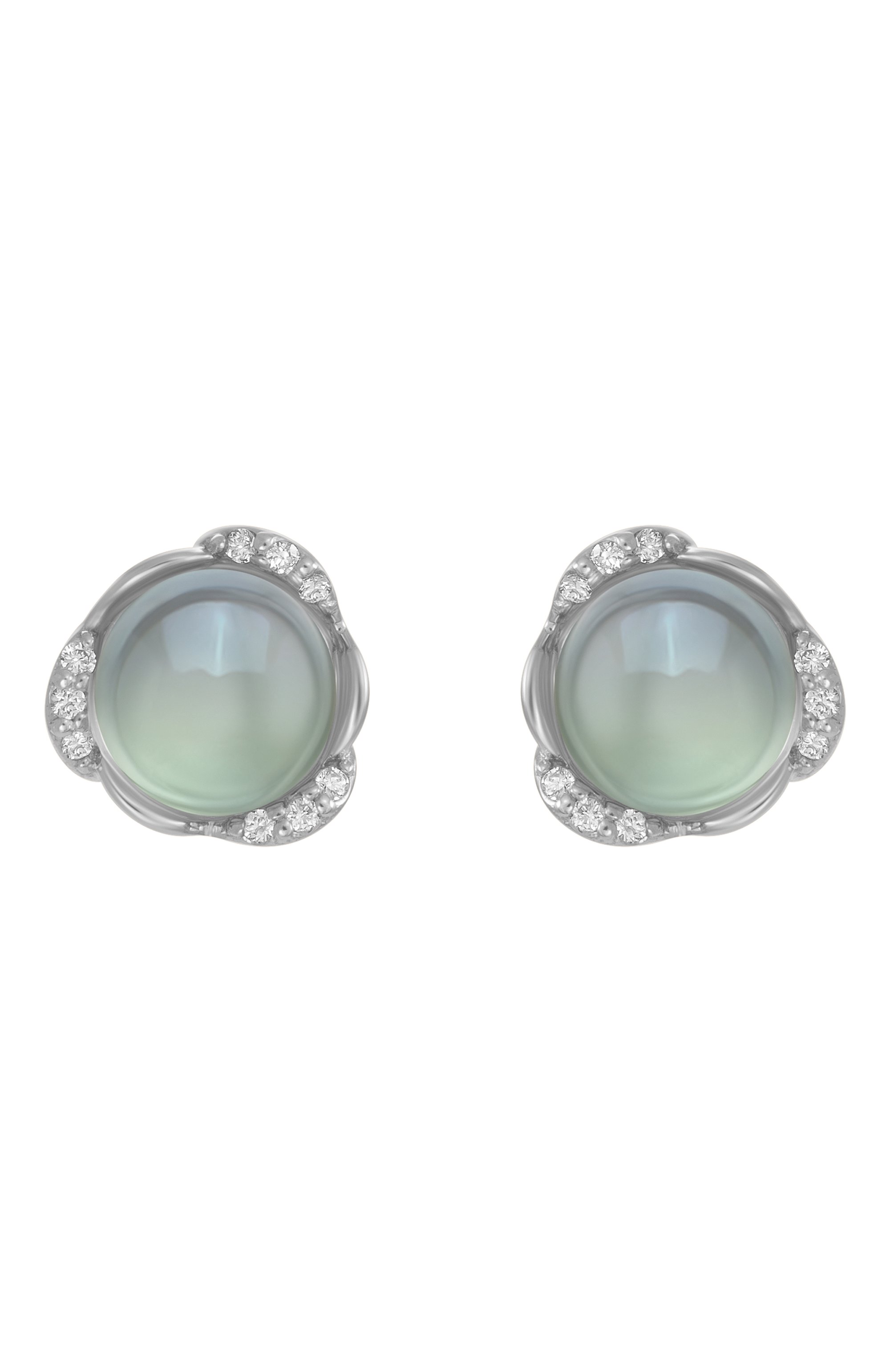 Серьги LUCKY ZNAKY бесцветного цвета по цене 299000 руб., арт. MERLYZ-ORX02-BTWMS-W-8 MM, фото 1 Серьги LUCKY ZNAKY, арт. MERLYZ-ORX02-BTWMS-W-8 MM, фото 1